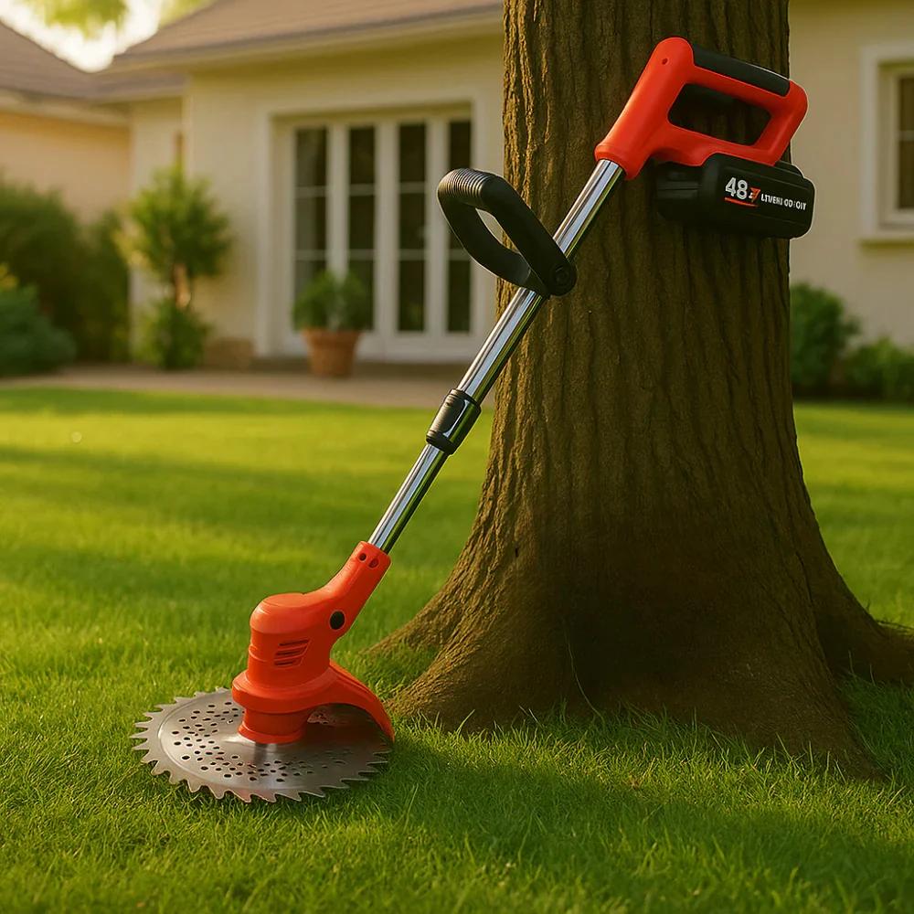Coupe-Bordures 48V – Un Jardin Parfait Sans Effort !