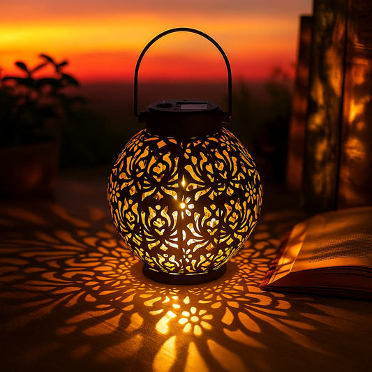 Lanterne Solaire Décorative – Ambiance Élégante